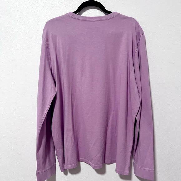 Life is Good 100 % cotton Lavender Long Sleeve Tee XXL - Picture 4 of 5